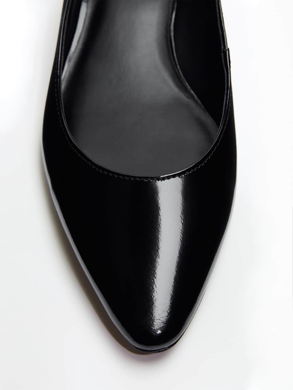 Reformation Kimberly Pump - Black Leather