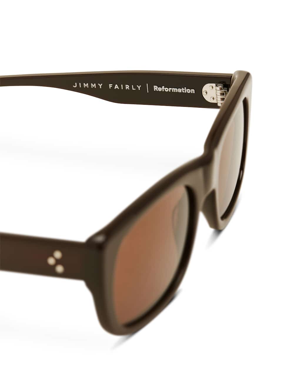 Reformation Eve Sunglasses - Brown/brown