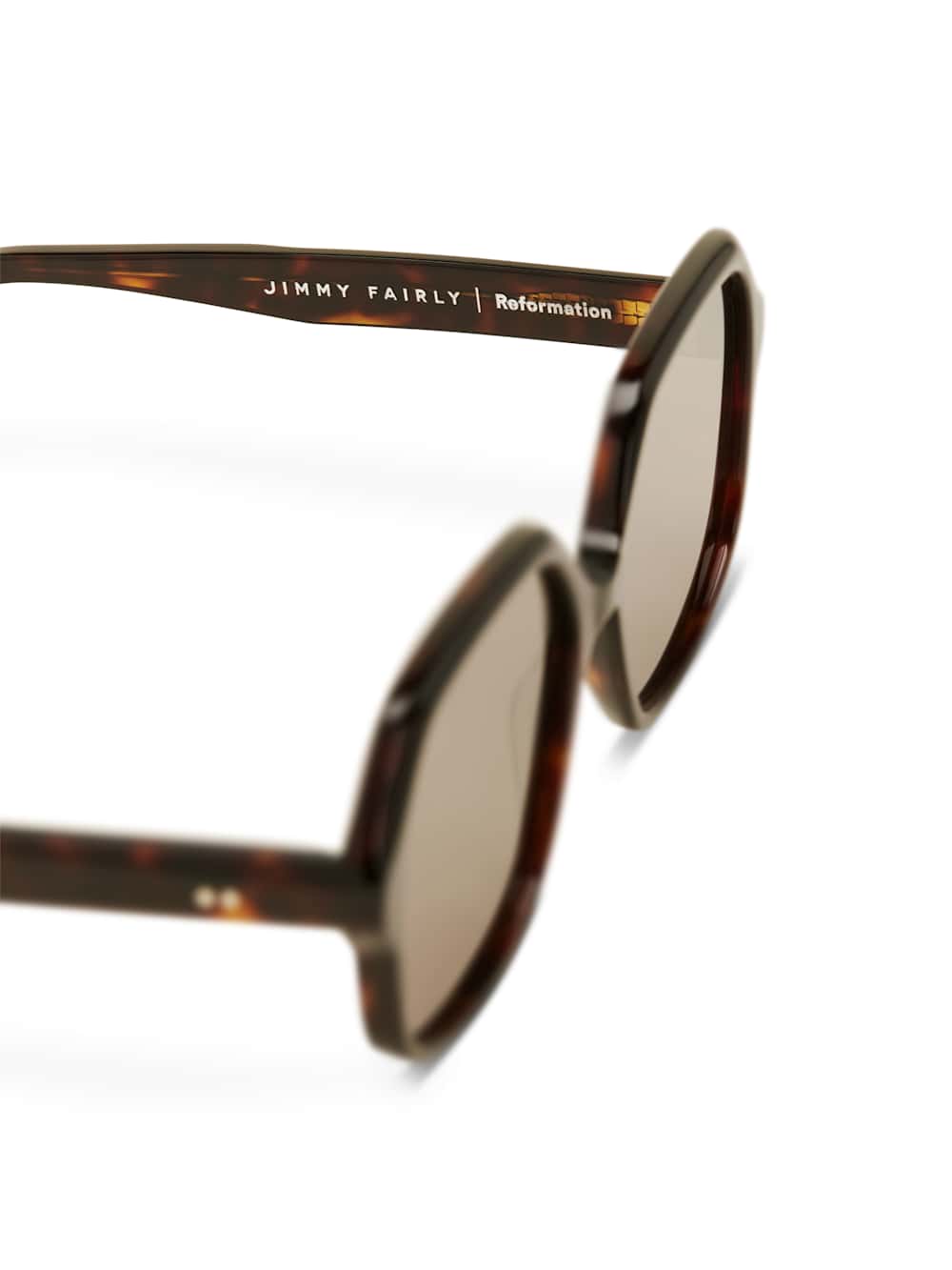 Reformation Jeanne Sunglasses - Tortoise/brown