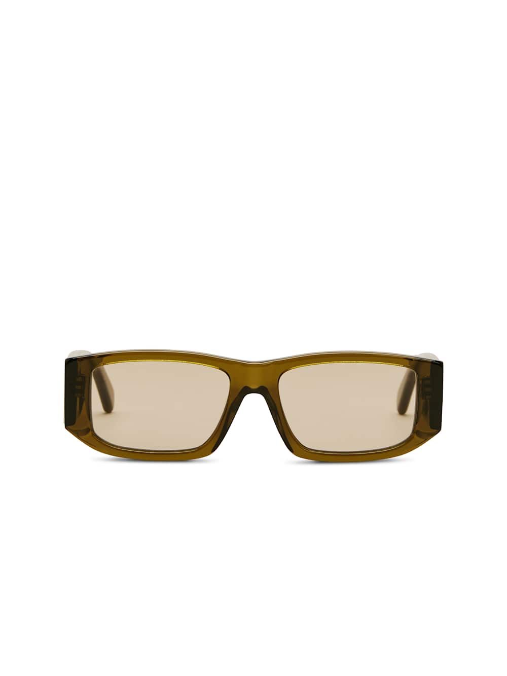 Reformation Anna Sunglasses - Green/brown