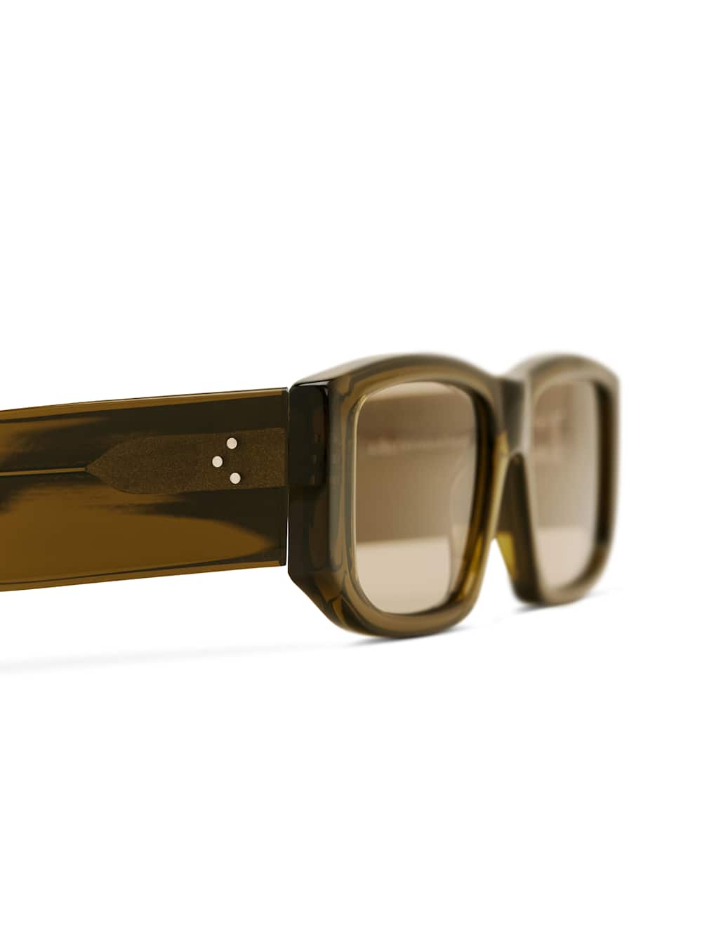 Reformation Anna Sunglasses - Green/brown