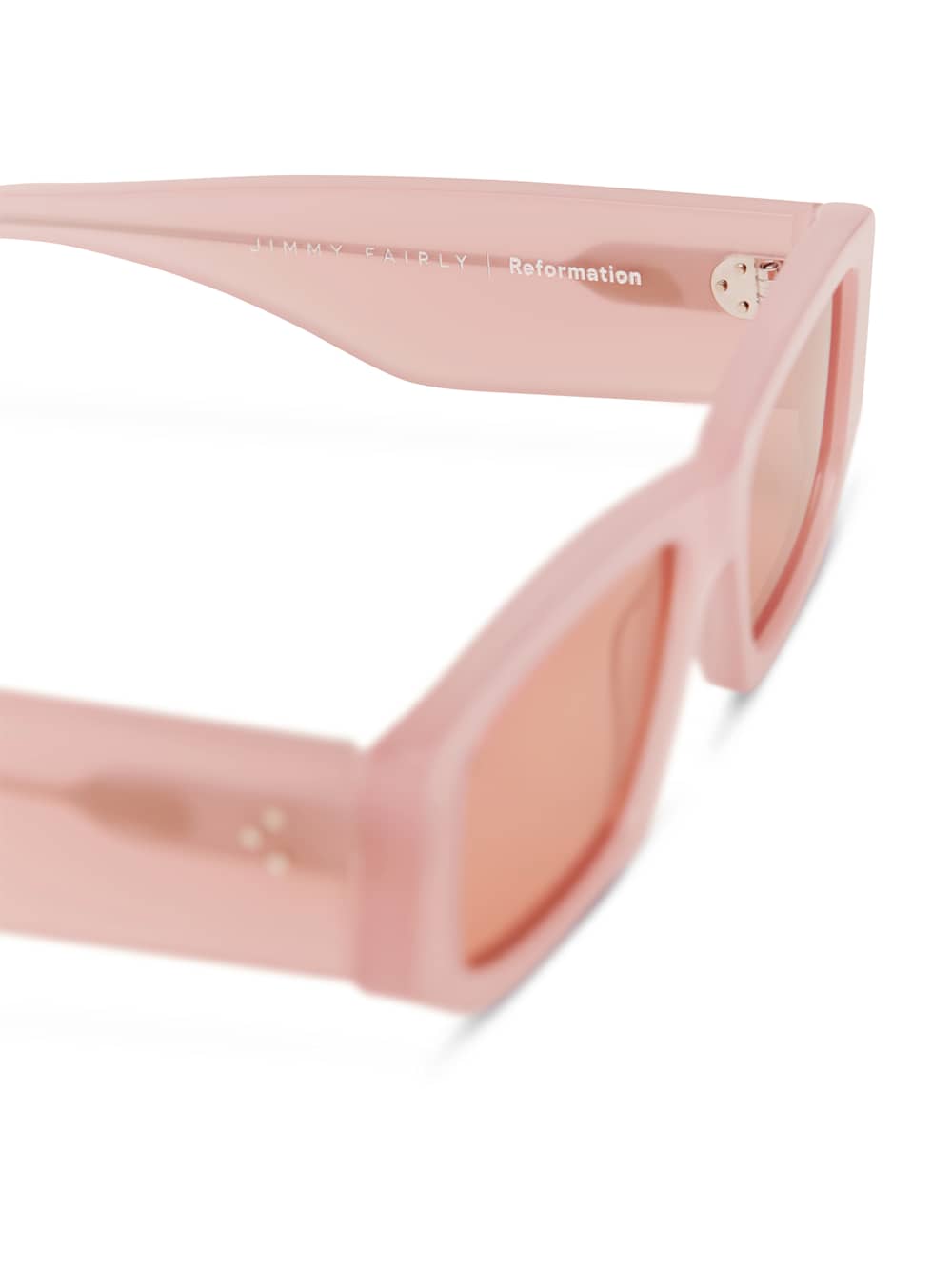 Reformation Anna Sunglasses - Pink/pink