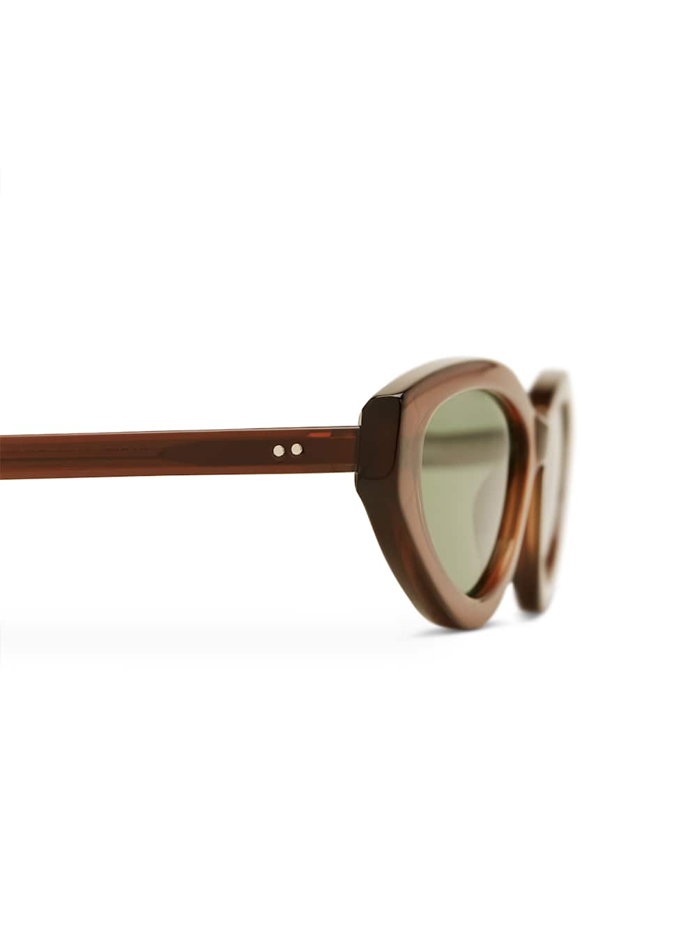 Reformation Jade Sunglasses - Brown/green