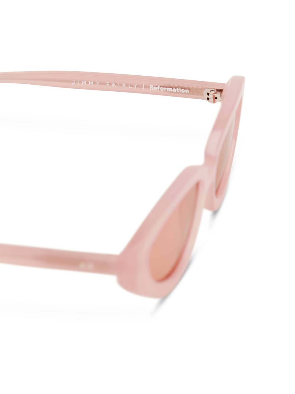 Reformation Jade Sunglasses - Pink/pink