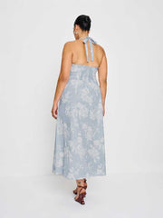 Reformation Tala Linen Dress Es - Angelic