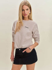 Reformation Patagonia P-6 Logo Uprisal Crew Sweatshirt - Stingray Mauve