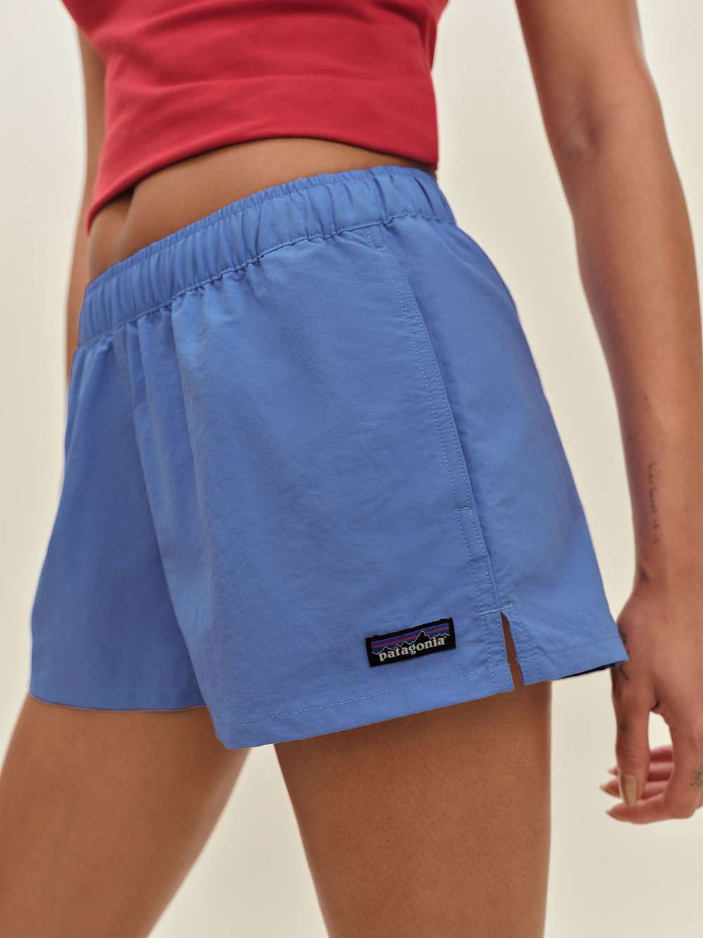 Reformation Patagonia W's Barely Baggies Shorts - Abundant Blue