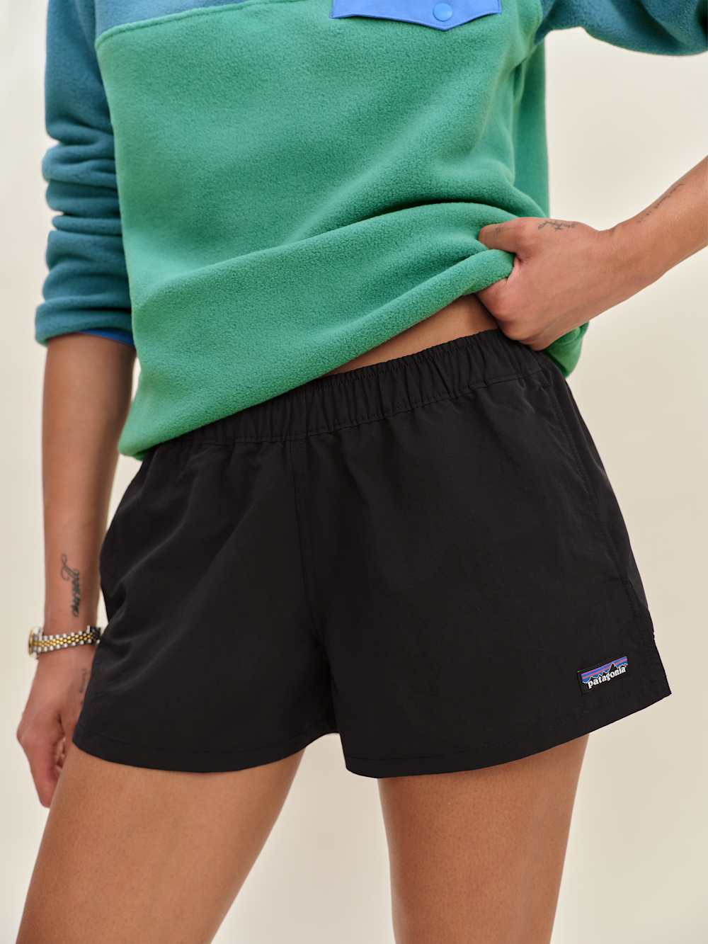 Reformation Patagonia W's Barely Baggies Shorts - Black