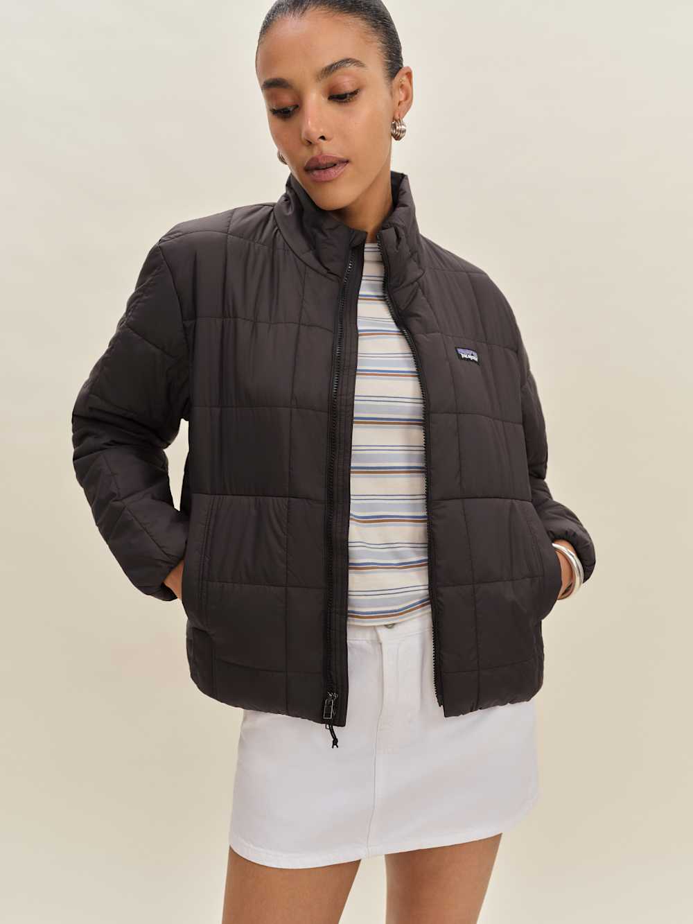 Reformation Patagonia Women's Light Gust Jacket - Black