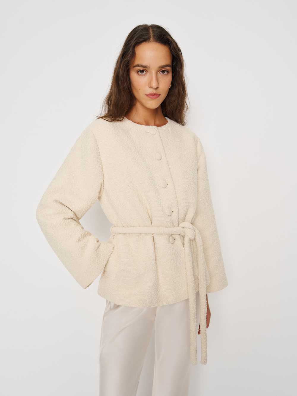 Reformation Palmer Jacket - Cream