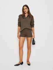 Reformation Darla Sweater Set - Putty