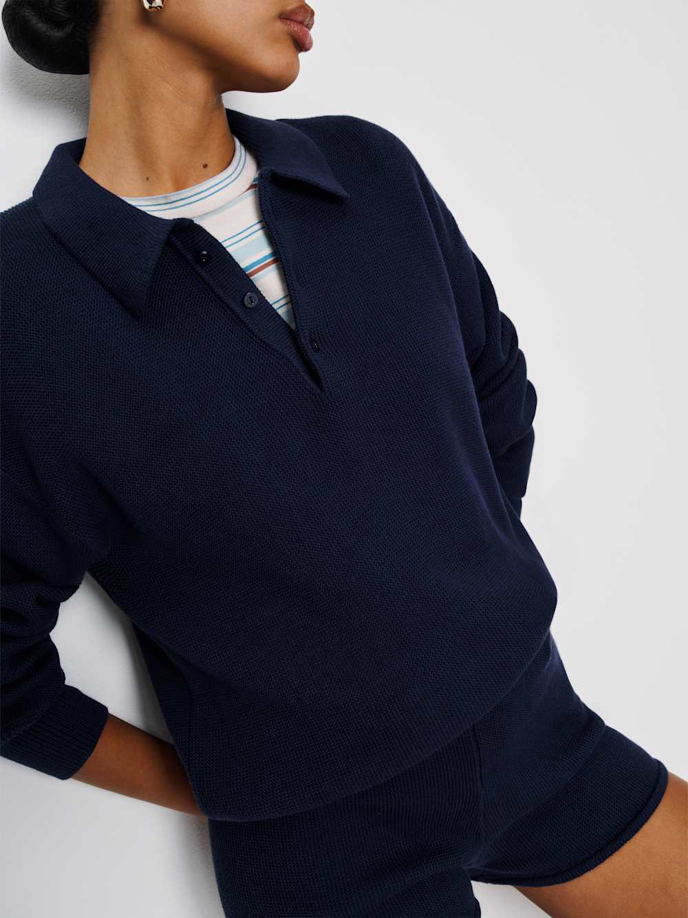 Reformation Darla Sweater Set - Twilight