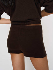 Reformation Effie Cashmere Micro Short - Mole