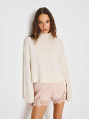 Reformation Fern Satin Short - Sorbet