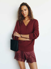 Reformation Fern Satin Short - Romance