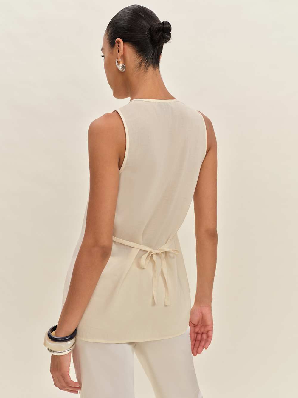 Reformation Floria Top - Cream