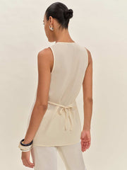 Reformation Floria Top - Cream