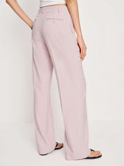 Reformation Gisele Low Rise Pant - Pink Stripe