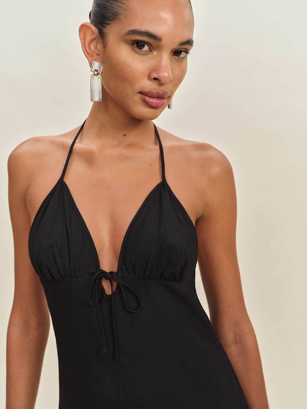 Reformation Fiora Dress - Black