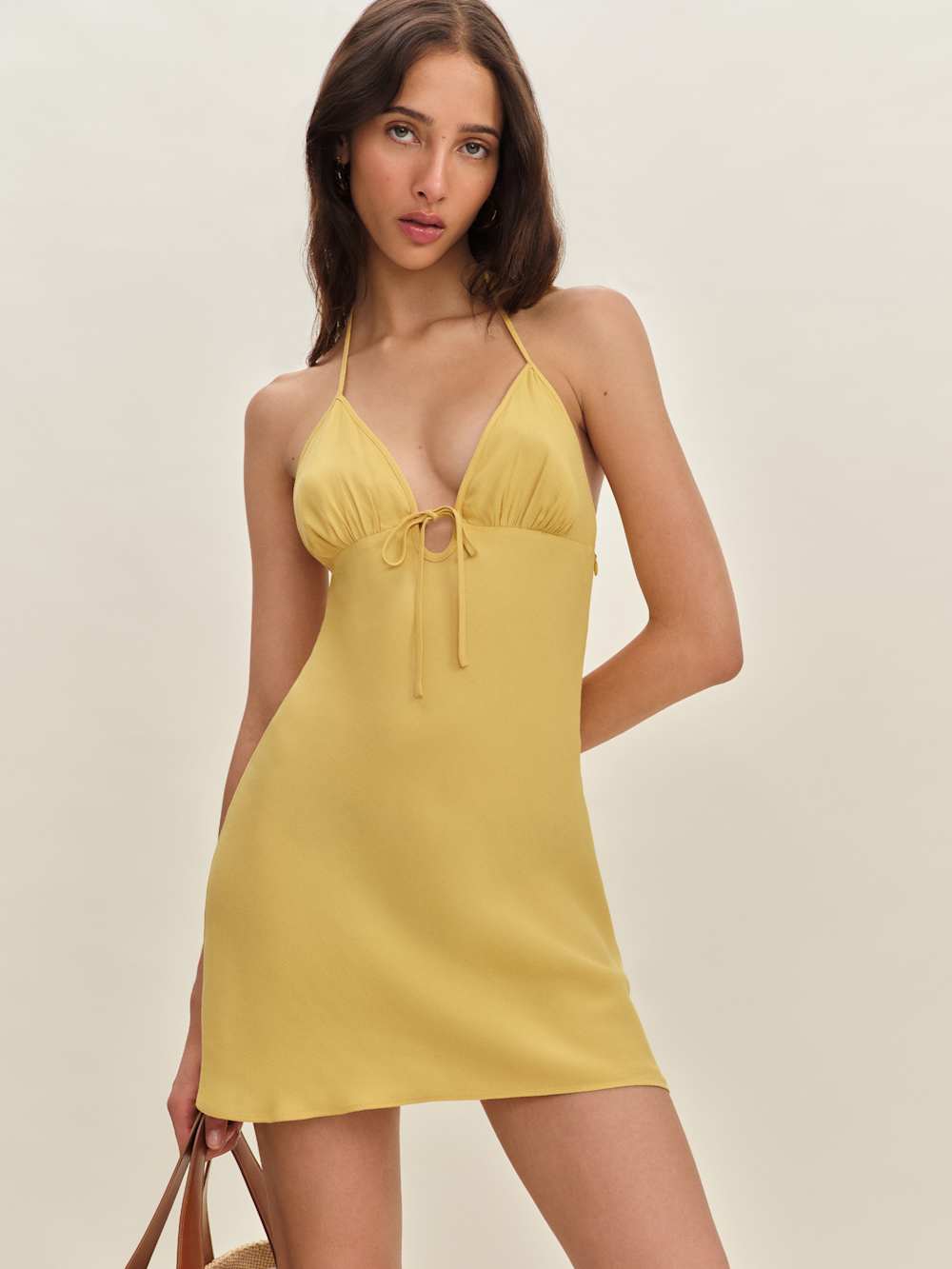 Reformation Fiora Dress - Dandelion