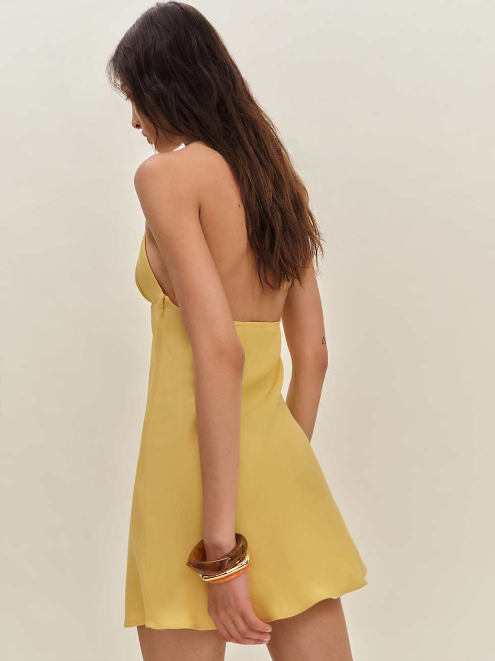 Reformation Fiora Dress - Dandelion