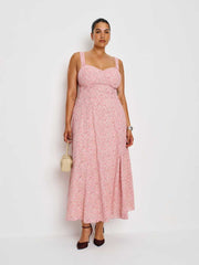 Reformation Lela Dress Es - Rosin
