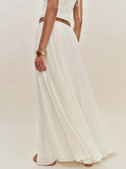 Reformation Petites Gemma Skirt - Ivory