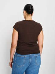 Reformation Madelyn Knit Top Es - Mole