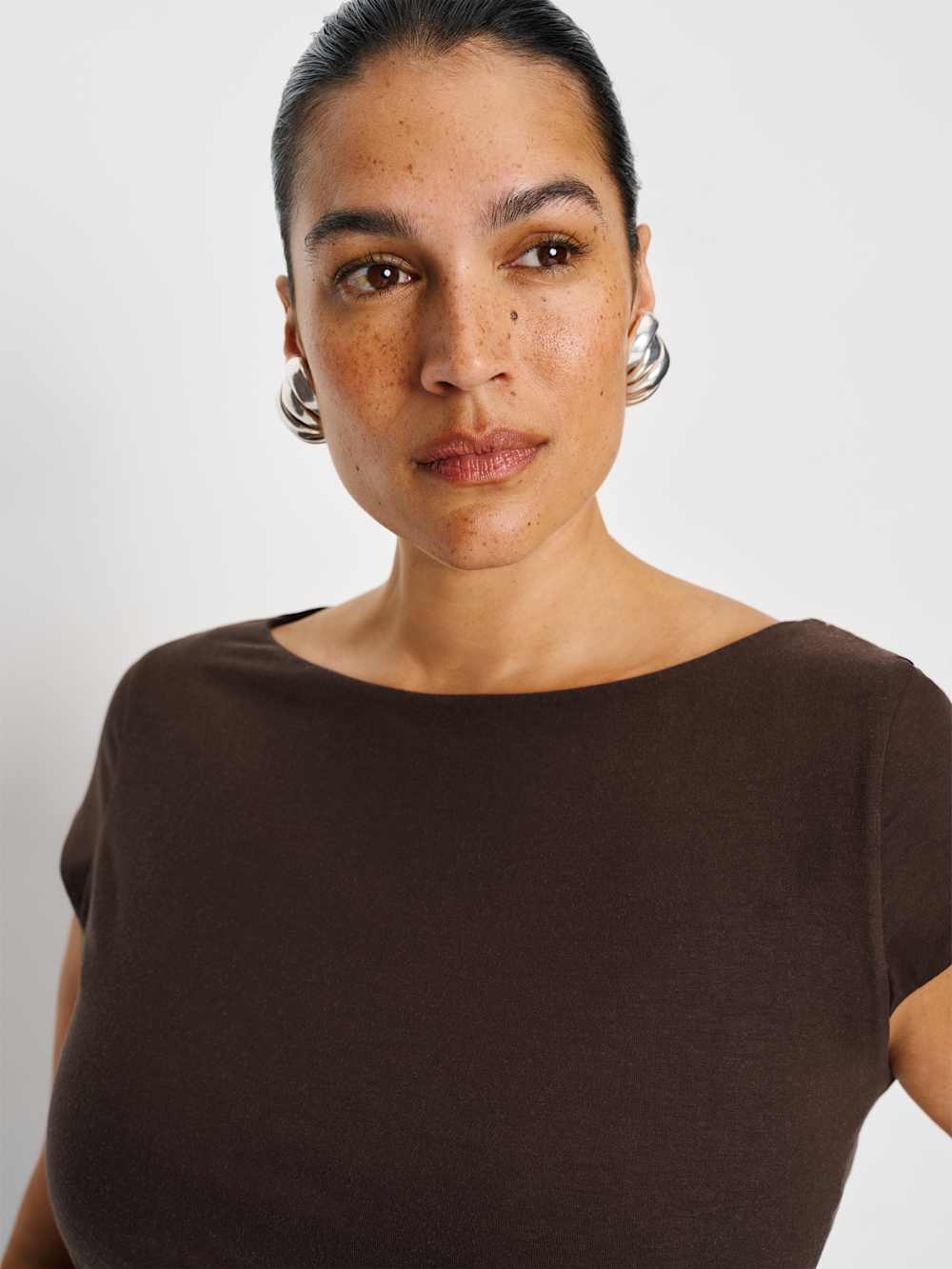 Reformation Madelyn Knit Top Es - Mole