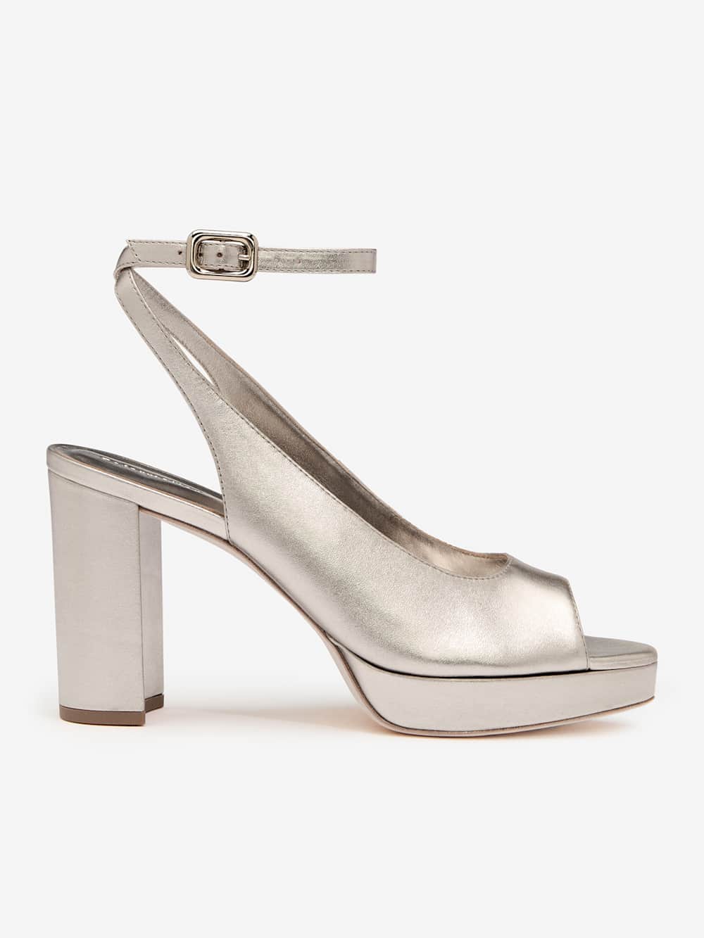 Reformation Paulette Platform Sandal - Golden Haze Leather