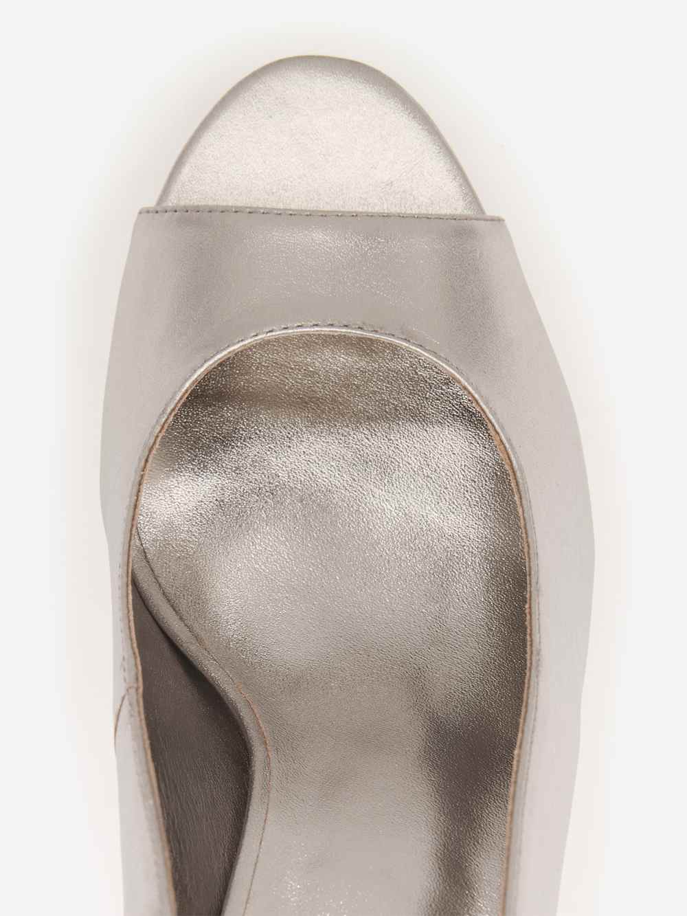 Reformation Paulette Platform Sandal - Golden Haze Leather