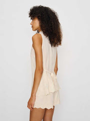 Reformation Bluebell Two Piece - Cream