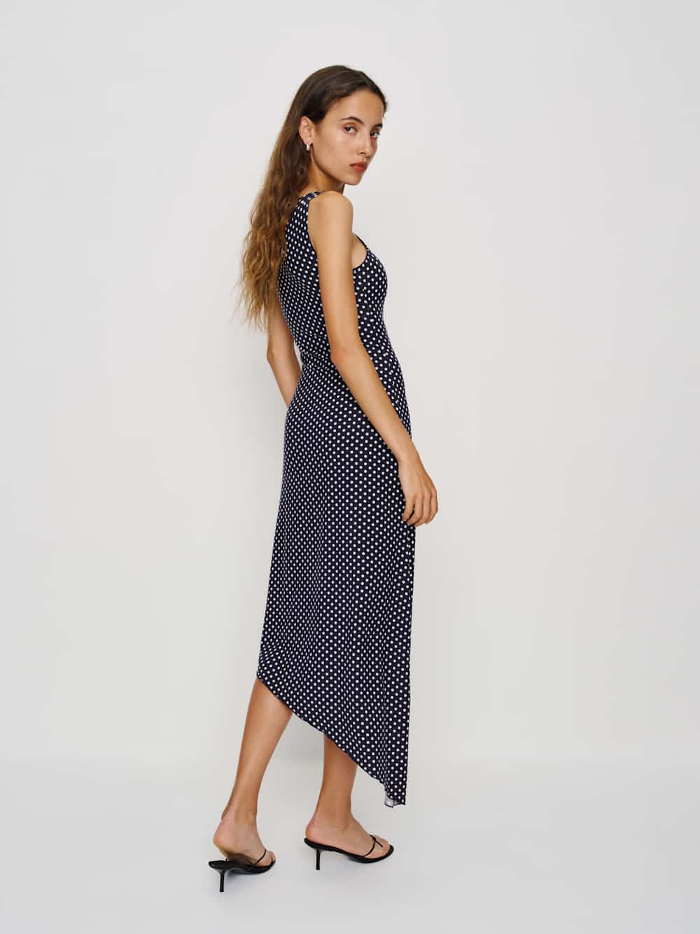 Reformation Luke Knit Dress - Dream Dot