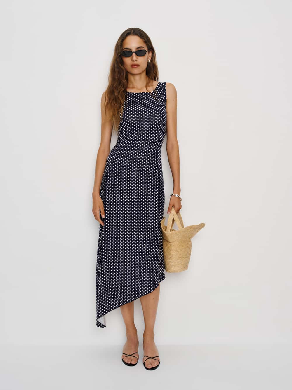 Reformation Luke Knit Dress - Dream Dot