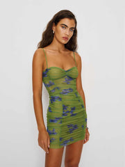 Reformation Adeline Knit Dress - Kiwi