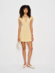 Reformation Alain Dress - Parmesan