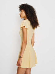 Reformation Alain Dress - Parmesan