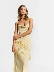 Reformation Izelle Dress - Blonde