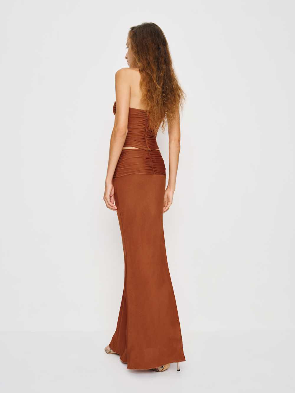 Reformation Amir Knit Two Piece - Burnt Orange