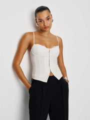 Reformation Italiana Top - White