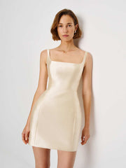 Reformation Avon Dress - Butter
