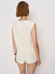 Reformation Leo Knit Two Piece - Fior Di Latte
