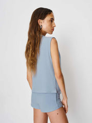 Reformation Leo Knit Two Piece - Teardrop