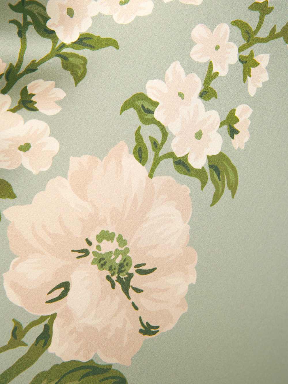 Reformation Petites Anaiis Silk Dress - Tarragon