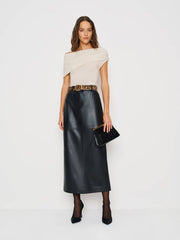 Reformation Covie Cashmere Sweater - Gossamer