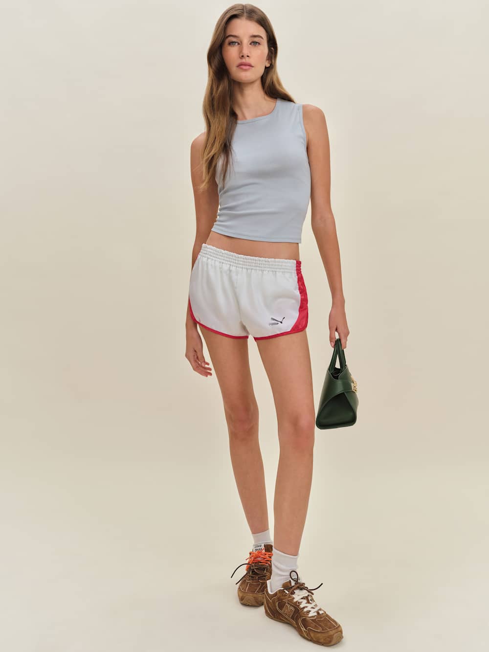 Reformation Vintage Harris Short - White