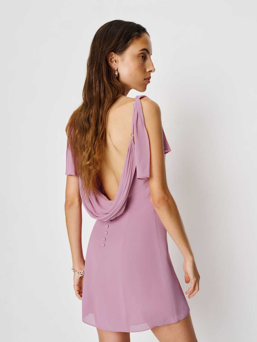 Reformation Dorsia Dress - Sugar Plum