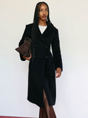 Reformation Dakota Coat - Black