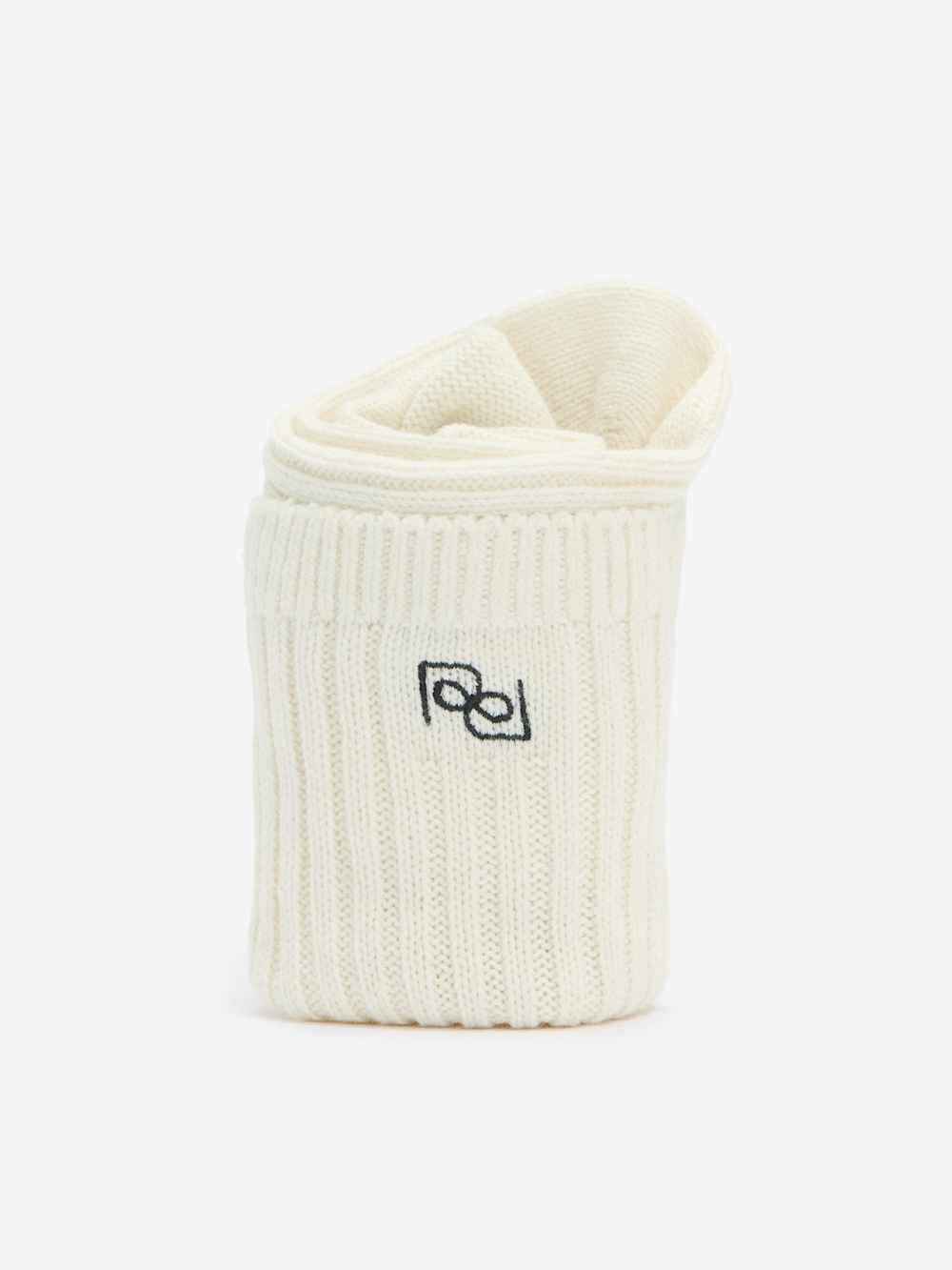 Reformation Sunday Cashmere Blend Socks - Gossamer