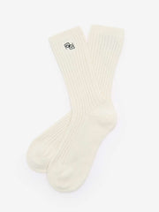 Reformation Sunday Cashmere Blend Socks - Gossamer